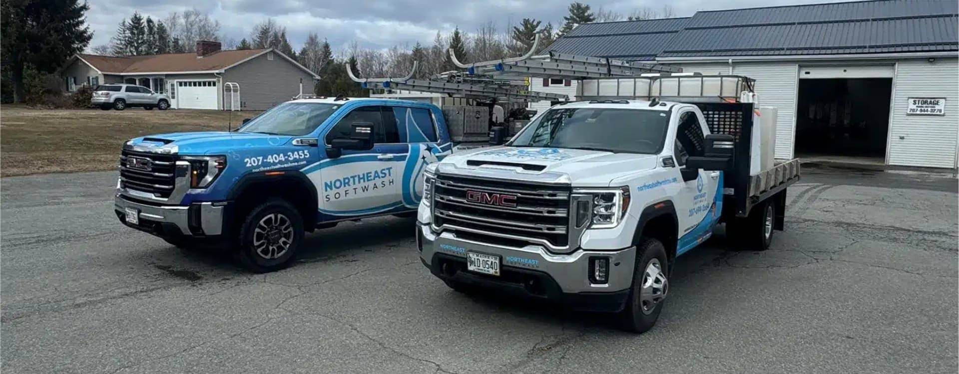 Northeast Softwash Trucks