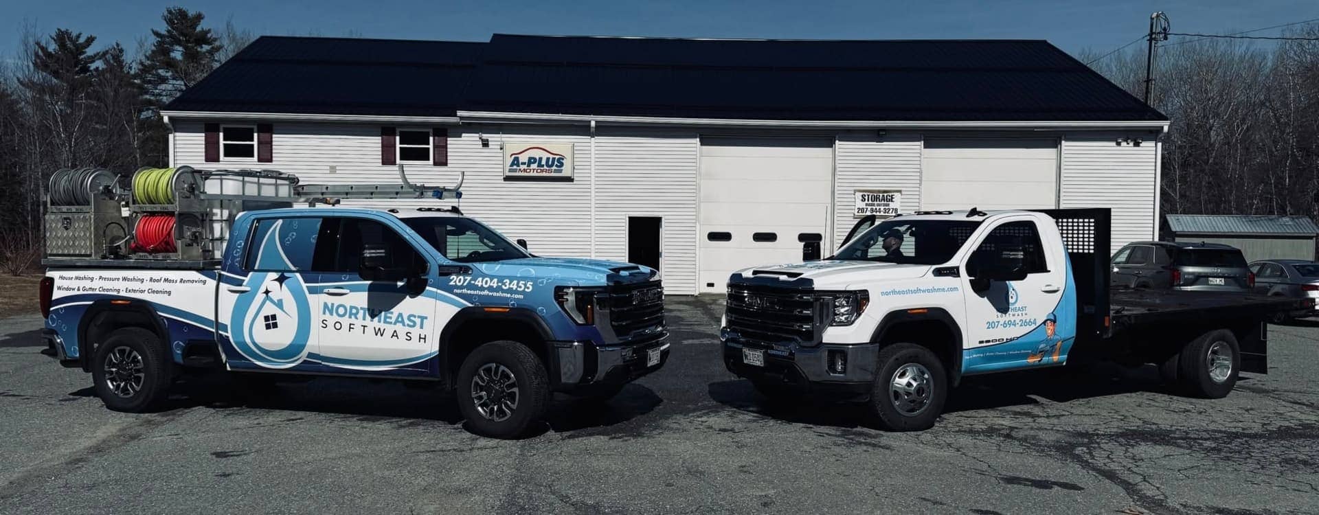 Northeast Softwash Trucks