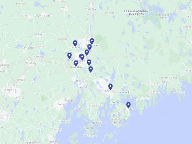 Service Area Map